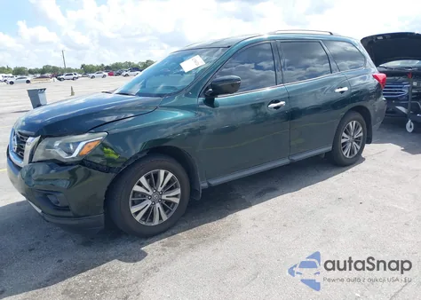 2018 Nissan Pathfinder Sl from USA, damaged, VIN 5N1DR2MN0JC614163